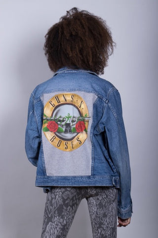 Vintage Guns N Roses Denim Jacket