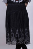 Vintage Midi Lace Skirt