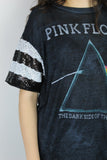 Pink Floyd Sequin Striped Sleeve Tee