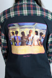Pink Floyd Band Tee Flannel
