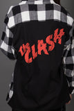 The Clash Band Tee Flannel